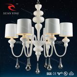 Reasonable Price Crystal Chandelier with Fabric Shade (Mv20164-6 G9)