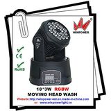 LED Mini 18PCS Moving Head Wash Light for Stage Lighting