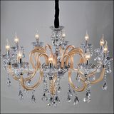 High Quality Glass Chandelir Lighting for Hotel or Home Application