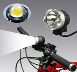 Ssc-P7 1200 Lumens 3 Mode Waterproof Bike Front Light LED Headlamp+8.4V 6400mAh Battery Pack+Charger