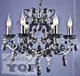 Iron Chandelier (YQF2169D60SL) /Crystal Chandelier