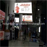 Outdoor Billboard Frameless Tension Fabric LED Light Box for Advertising