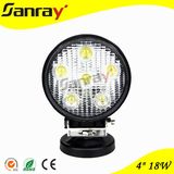 Vehicle Lighting 4 Inch 18W LED Work Light