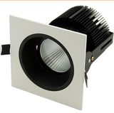 Spray White+Black Inner Ring 25W COB LED Wall Washer