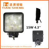 15W 4.3'' High Intensity Bridgelux LED Work Light with CE RoHS Emark ISO