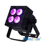 4 15W 5 in 1 LED Flat PAR Can / LED Slim PAR Light / LED PAR Can / LED Uplight / Wedding Lighting