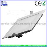 Ce/RoHS Recessed Square Panel 9W LED Ceiling Light