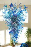 Hand Blown Murano Glass Chandelier, Glass Ceiling Pendent Light