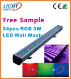 24X3w 3in1 IP65 RGB Outdoor LED Wall Washer