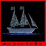 Multicolor Good Quality Christmas LED Outdoor Boat Decoration Lights