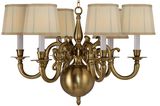 Chandler Series Brass Chandelier Lamp (Mgc2268-6)