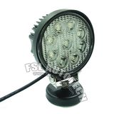 27W 1800lm Round Epistar Chip LED Work Light LED Auto Light