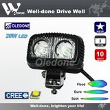 IP68 9-50V 20W LED Tractor Work Light