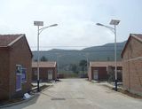 8m 60W LED Solar Street Lighting System with Mono Solar Panels