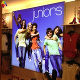 Retail LED Light Box with Backlit Graphic UV Printing