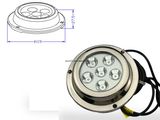 6X3w DC8-28V White LED Surface Mount Marine Light