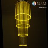 8 Changing Colors Fiber Chandelier (FOC-013)