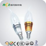 1W Warm White LED Candle Light E14 Base