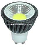 Aluminum 7W COB LED Spotlight GU10