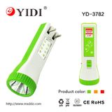 Portable Rechargeable 12SMD LED Torch Flashlight with Backup Battery