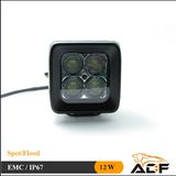 CREE12W IP67 LED Work Light for Jeep, 4X4, ATV, Trucks, SUV