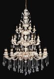 Jade Zinc-Aluminium Alloy Chandelier Aq-Wa007-16+10+6