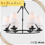 Living Room Hanging Decoration CE/VDE/UL Black Chandelier