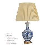 Chinese Blue and White Porcelain Table Lamps