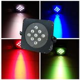 9PCS LED PAR Can/ LED PAR Light for Wedding Decoration