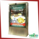 China Exported Custom Poster Ledgreat Material Steel Advertising Light Box
