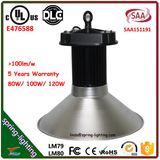 CE RoHS UL 120W Industrial High Bay LED Light