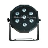 7PCS 3in1 LED Flat PAR