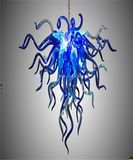 Blue Decoration Glass Chandelier for Hotel