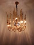 Blowing Glass Tube Chandelier for Unique Design