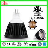 UL 6W MR16 Profile Aluminum COB LED Spotlight 80d