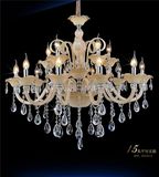 Modern Home Lighting Control Antique Candle Crystal Chandelier