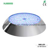 Stainless Resin Filled LED Swimming Pool Lights for Concrete Pool