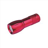 Dry Battery Aluminum LED Flashlight (CC-6001)