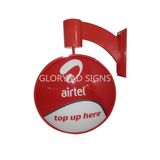 Airtel Round Rotating Light Box