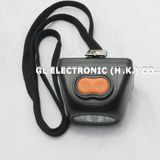 Factory IP68 8000lux Digital LED Coal Miners Headlamp