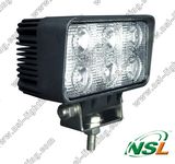 18W LED Truck Work Light 12V 24V Tractor off-Road Working Light