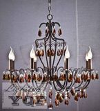 Iron Chandelier/ (YQF217777DR) /Crystal Chandelier