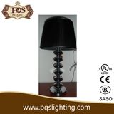 Matel Hotel Style Table Lamp with Blcak Lamp Shade