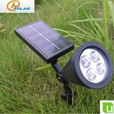 4 LED Solar Lamp Courtyard Lawn Garden Sink Buried Lights