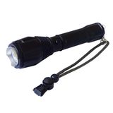 Zoomable LED Rechargeable Flashlight with Car Charger