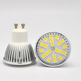 5050 LED 21PCS 3W GU10 AC85-265V LED Spotlight