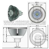 MR16 6W LED Spotlight (KX-LSP6*1MR16)