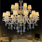 Interior Decoration Antique Candle Crystal Chandelier