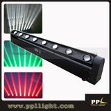 8PCS 10W 4-in-1 RGBW LED Beam Moving Head Light