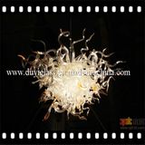 Blue Blow Glass Ornament Chandelier Light for Decoration